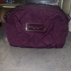 Marc Jacobs Purple Quilted Cosmetic Bag